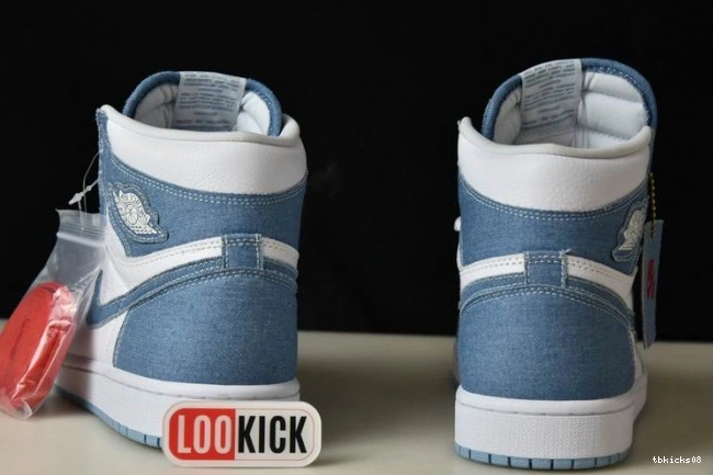 Cheap TBkick WMNS 1 Jordan Denim High Air DM9036-104 OG 0805